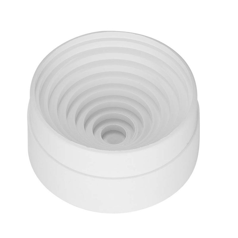 stonylab Plastic Flask Stand, Stackable Polypropylene Round Bottom Flask Stand Flask Holder for Round Bottom Flasks up to 5L - 90 mm - Image 1