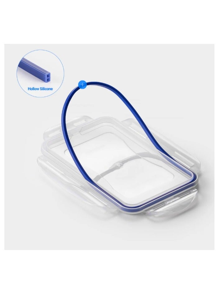 لوك آند لوك علبة تخزين طعام محكمة الغلق من لوك لوك بسعة 680 مل - خالية من مادة BPA، آمنة للاستخدام في الميكروويف والفريزر وغسالة الأطباق - Image 2