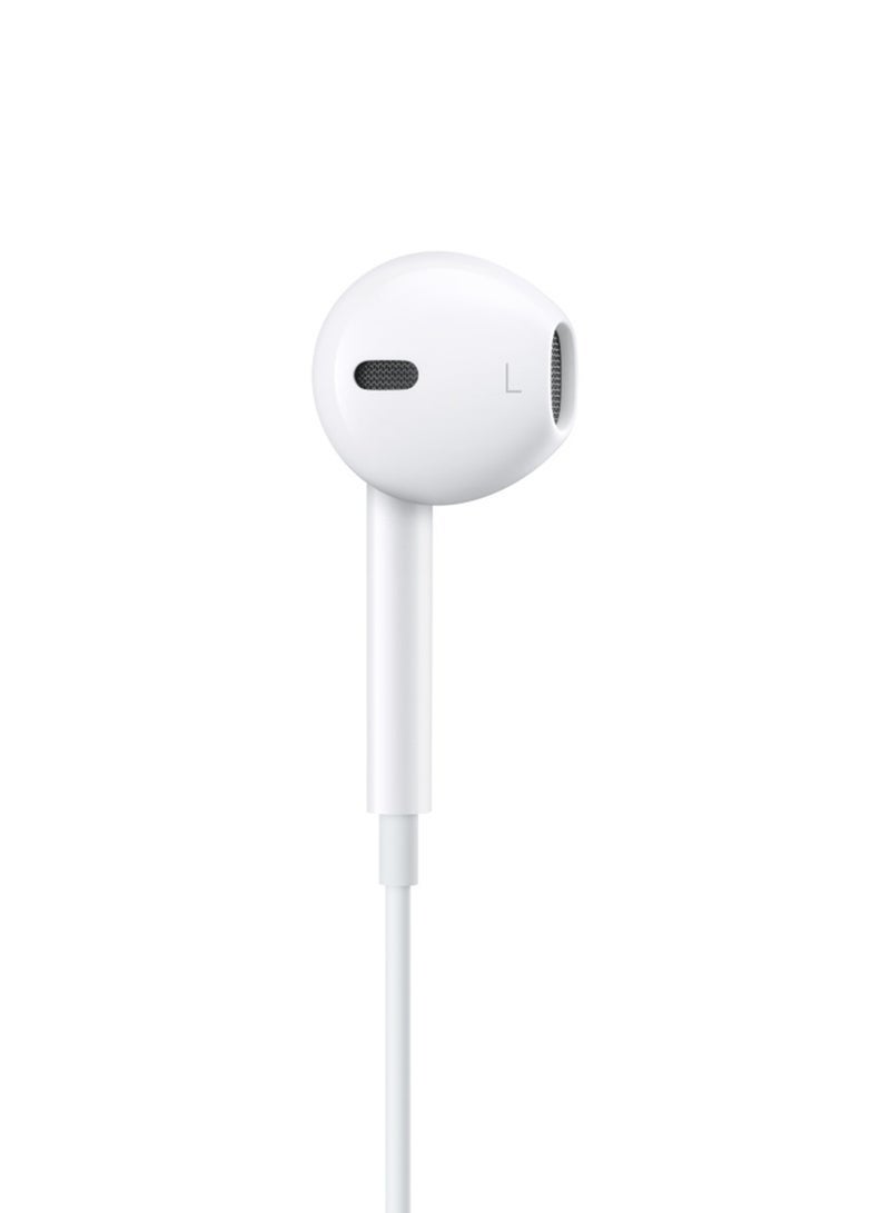 Best Wired Earphones USB-C Connector In-Ear Headphones Built-in Microphone Volume Control Clear Sound Comfortable Fit for iOS Android Phone Laptop White - Image 3