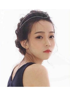 Bamboo 2Pcs Sponge Bump It Up Volume Hair Base Set Charming Bump It Up Volume Inserts Hair Stick Bun Maker Bun Shaper Hair Bump Up Comb Styling Insert Tool Hair Pad Accessories(Black)  - Image 3