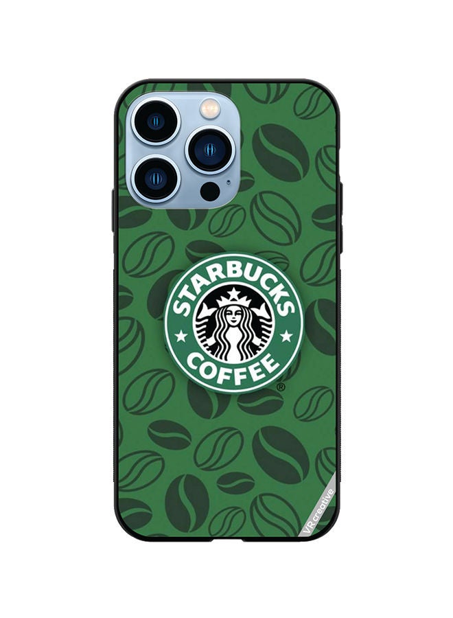 VR CREATIVE Protective Case Cover For Apple iPhone 13 Pro Starbucks 3 Design Multicolour - Image 1