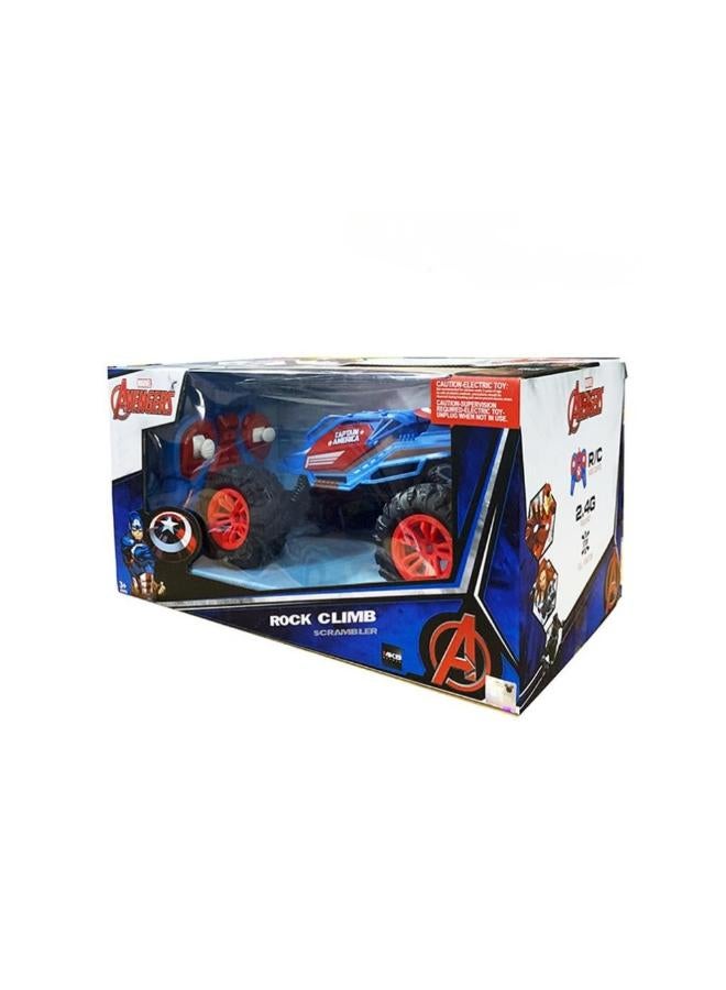 Marvel Avengers Rock Climb Scrambler Captain America Car - Image 1