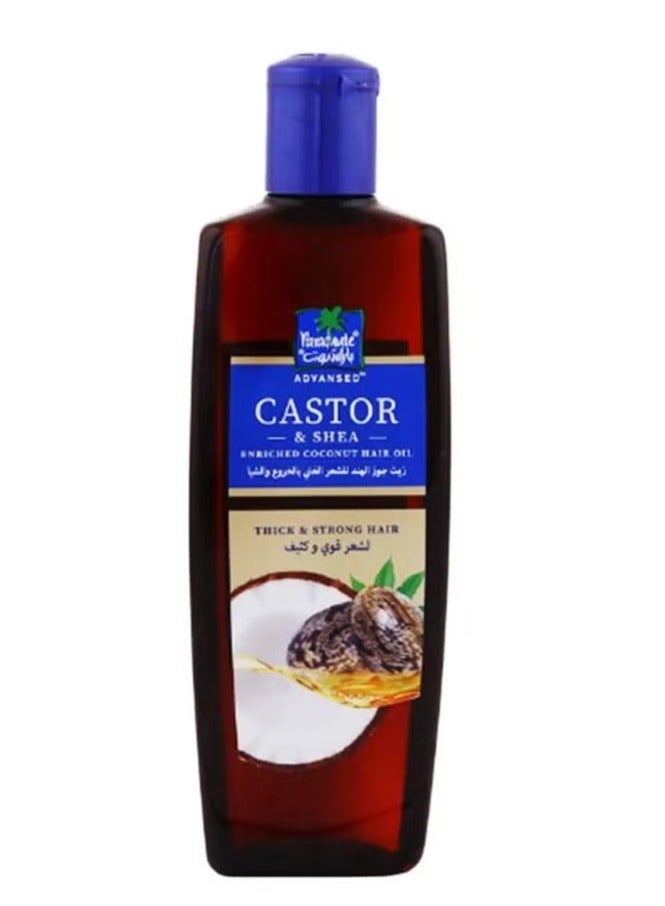 Parachute Parachute Coconut Oil for Hair Enriched with Castor and Shea - 300 ml