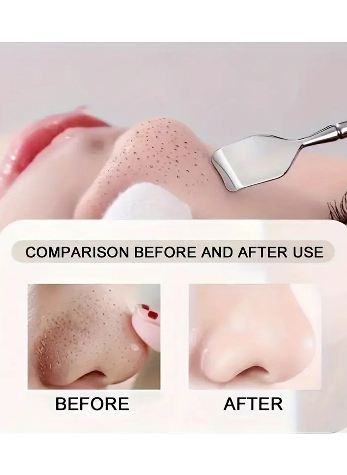 LANGMANNI A Stainless Steel Blackhead Cleaning Tool, Acne Remover And Blackhead Needle, Double-headed Blackhead Scraper, Facial Pore Cleaner, Used For Removing Blackheads, Exfoliating, Massaging And Cleaning, Acne Needle, Double-headed Blackhead Extractor, Multi-functional Tool.  - Image 5
