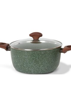 TVS TVS-CASSEROLE WITH GLASS LID 24 CM NATURA INDUCTION  - Image 1