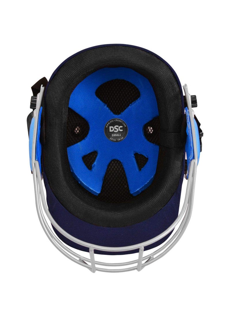 DSC GUARD Cricket Helmet | Size: Extra Large | For Men & Boys | Steel Grill | Adjustable Back Support Strap | Removable and washable sweatband | Lightweight  - Image 2