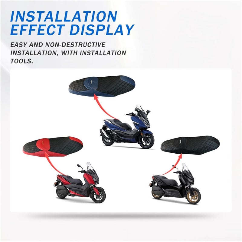 Vuzmode Motorcycle Seat Cover Cushion for Yamaha XMAX Models - Image 3