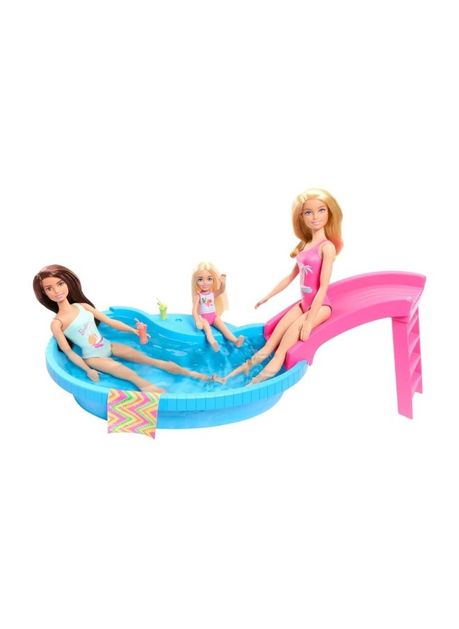 Barbie Doll & Pool Playset  - Image 3