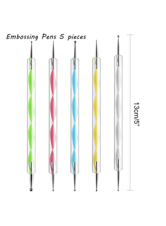 أستارون 150 ورقة من ورق النسخ الكربوني الأسود وورق التتبع مع مجموعة أدوات النقش المكونة من 5 قطع، ورق نقل الكربون للتتبع على القماش الخشبي - Image 2