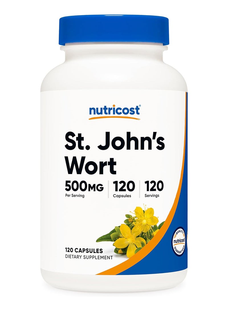 Nutricost St John’S Wort Capsules 120 Capsules - Image 1