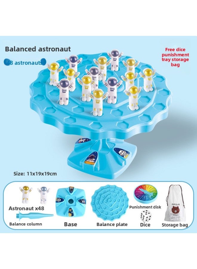 Astronaut Balance Tree Parent-Child Desktop Station Leisure Interactive Toys Children's Educational Stacking Music Desktop Games