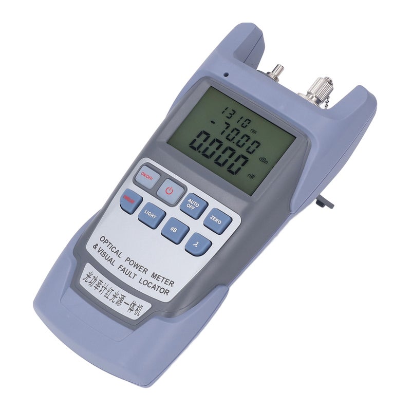 Optical Power Meter 650nm 7 Wavelength High Accuracy Fiber Optic Cable Light Tester for Fault Detection 50MW - Image 2