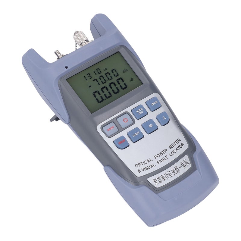Optical Power Meter 650nm 7 Wavelength High Accuracy Fiber Optic Cable Light Tester for Fault Detection 50MW - Image 3