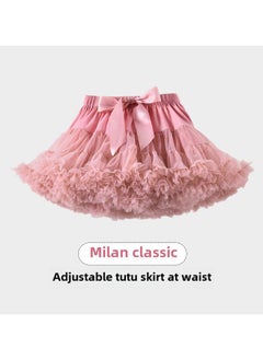 Generic European And American Christmas Children's Wear Women's Short Soft Veil Breathable Tutu Princess Skirt Children's Mesh Veil Puff Skirt Women's Pleated Skirt 
