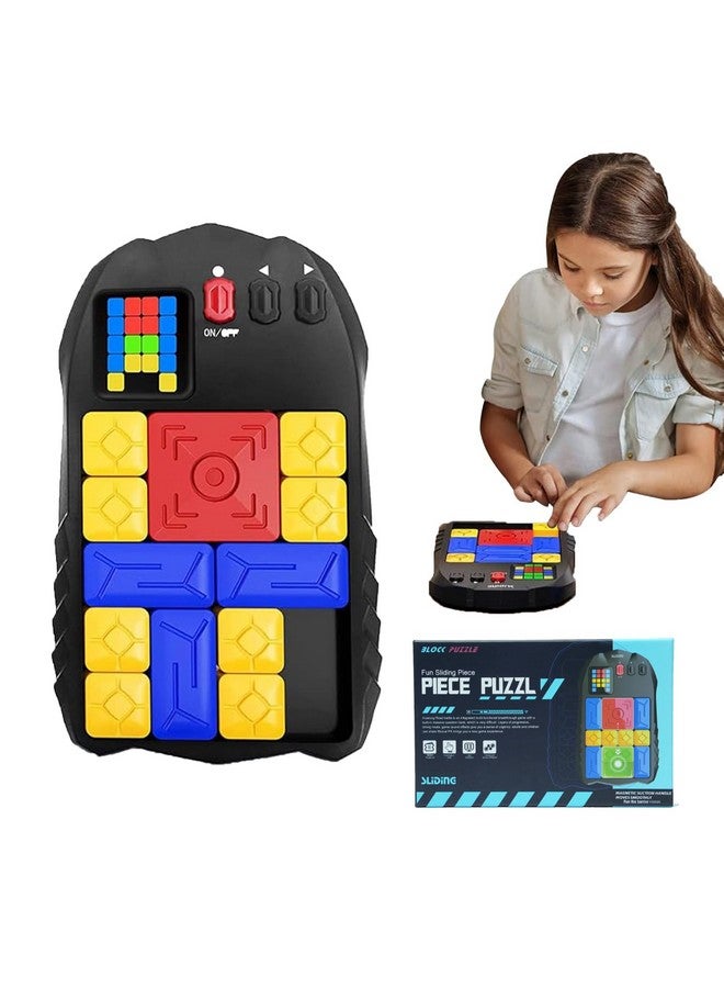 Kidology Kidology Super Slide Games, 500+ Level Sliding Block Puzzle, Travel Fidget Toy, Handheld Game Console, Brain Teaser Learning Puzzle for All Ages,multicolor  - Image 1