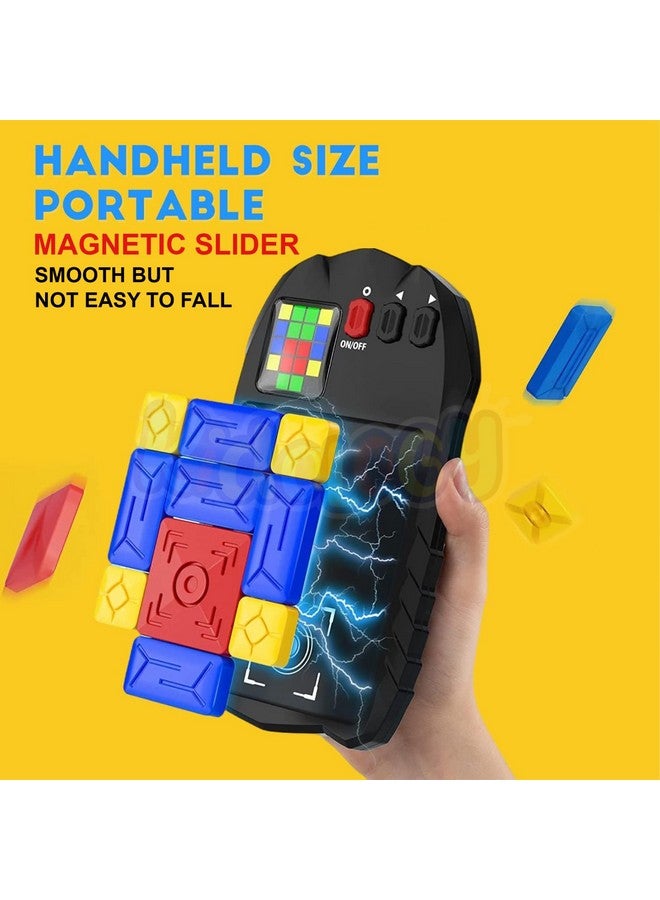 Kidology Kidology Super Slide Games, 500+ Level Sliding Block Puzzle, Travel Fidget Toy, Handheld Game Console, Brain Teaser Learning Puzzle for All Ages,multicolor  - Image 2