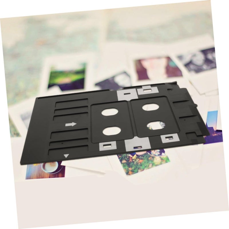 Modern versatile shape HOMSFOU PVC Card Printer Tray Professional PVC Card Holder Proper Slot Design for Printing Fit and Anti-wear Anti topple design - Image 5