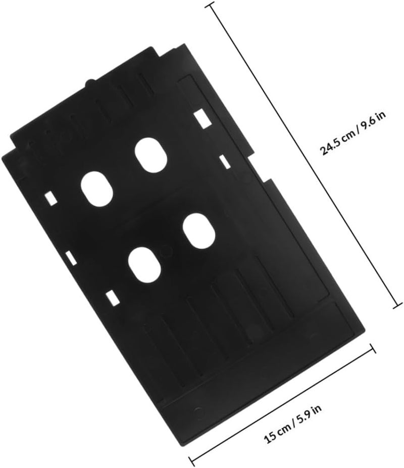 Modern versatile shape HOMSFOU PVC Card Printer Tray Professional PVC Card Holder Proper Slot Design for Printing Fit and Anti-wear Anti topple design - Image 2