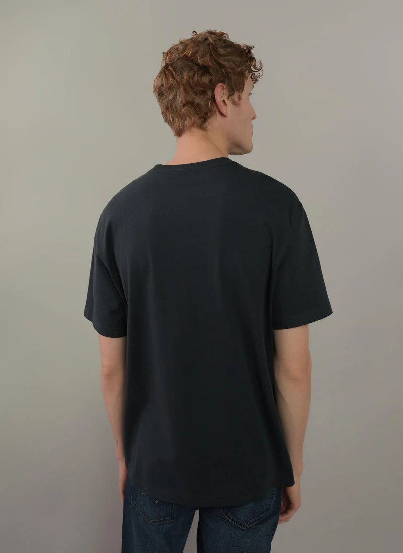 امريكان ايجل Logo Graphic Crew Neck T-Shirt