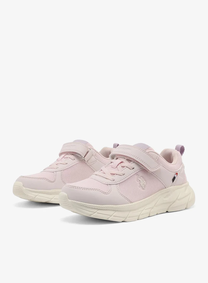 U.S. Polo Assn. 6P NUPENA JR GLB 6FX GIRL OD_POWDER Nupena Jr Kids Casual Shoes - Powder for Women | Best Price UAE