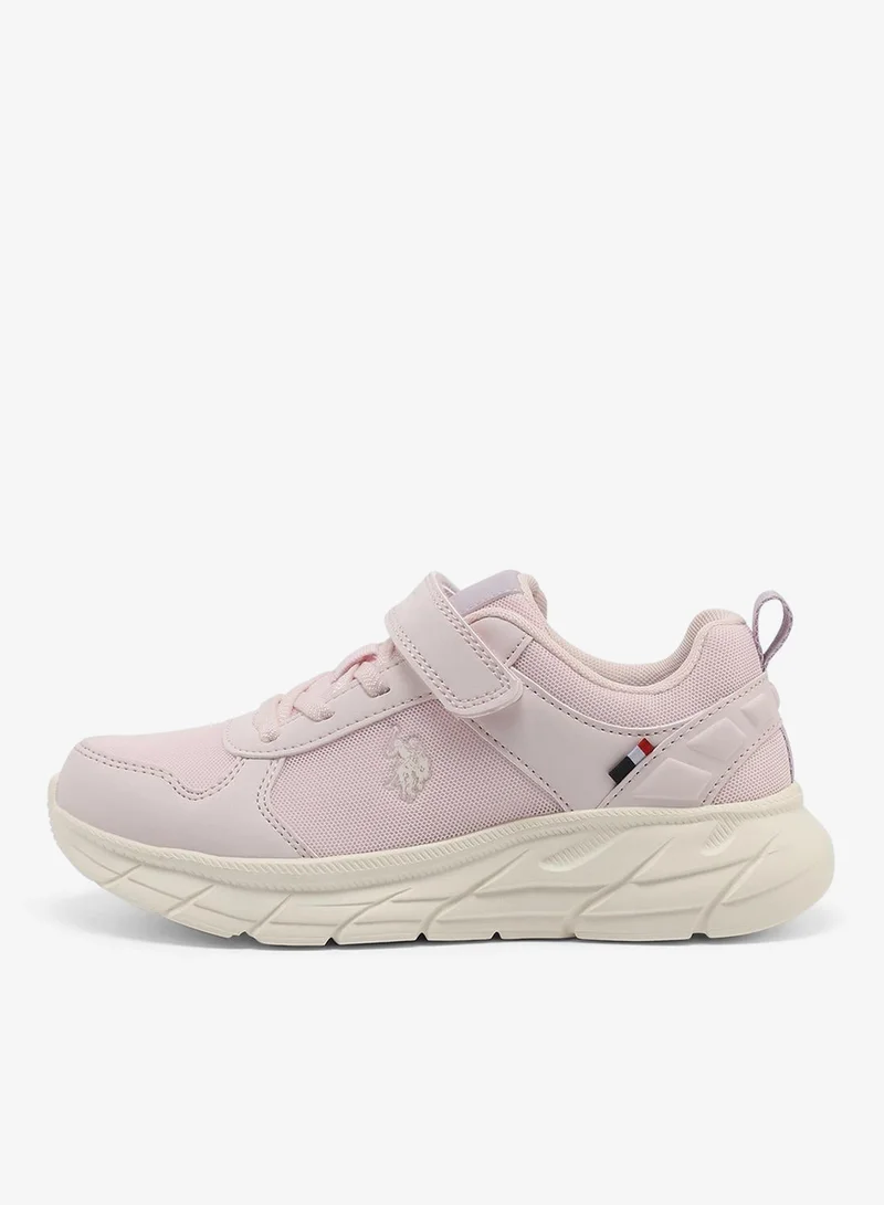 U.S. Polo Assn. 6P NUPENA JR GLB 6FX GIRL OD_POWDER Nupena Jr Kids Casual Shoes - Powder for Women | Best Price UAE