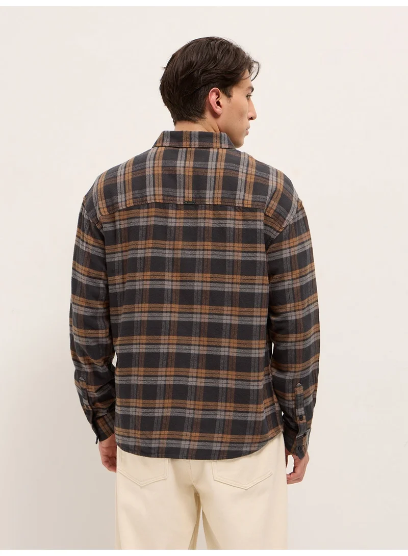 THE BEAR HOUSE  Men’s Trendy Shacket for All Seasons | Casual Overshirt Jacket for Men | Versatile Outerwear Layer for Office, Streetwear & Travel | Modern Smart Look for Everyday Outfits for Men | Best Price UAE