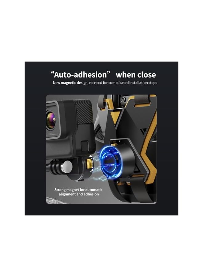 S-TOP for Magsafe Car Phone Holder, Ultra-Thin Vacuum Magnetic Phone Holder for Cars [95% Increase Mag&Adh], 360°Adjustable Suction Cup Phone Mount for Car Gym Mirror, Christmas for Gifts Men Women, Black - Image 3