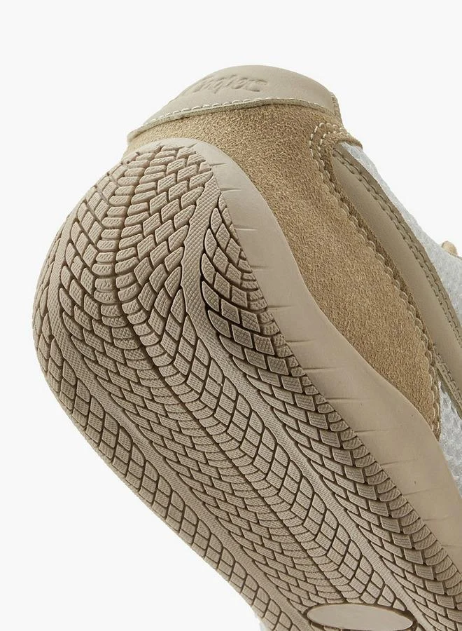Lee Cooper BEIGE Women Lace-Up Ankle Sneakers for Women | Best Price UAE