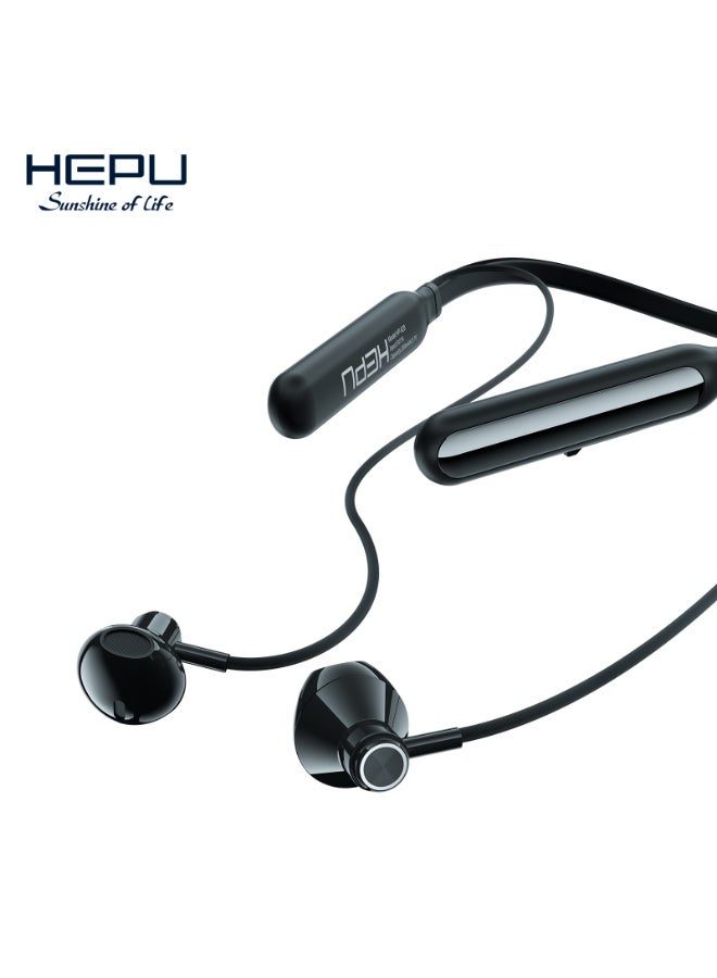 HEPU Neckband Bluetooth Headphones HP-628 - Image 4
