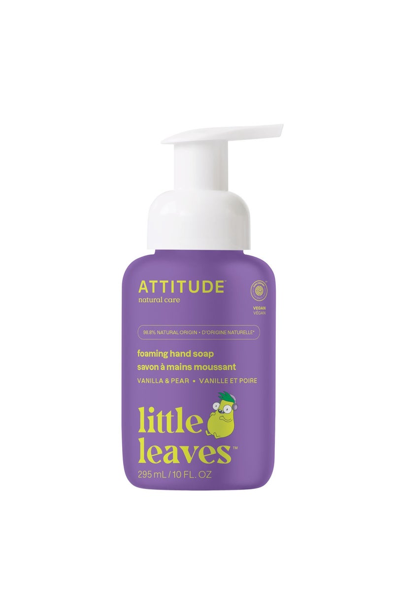 Attitude صابون يد رغوي للأطفال - فانيليا وكمثرى - Image 1