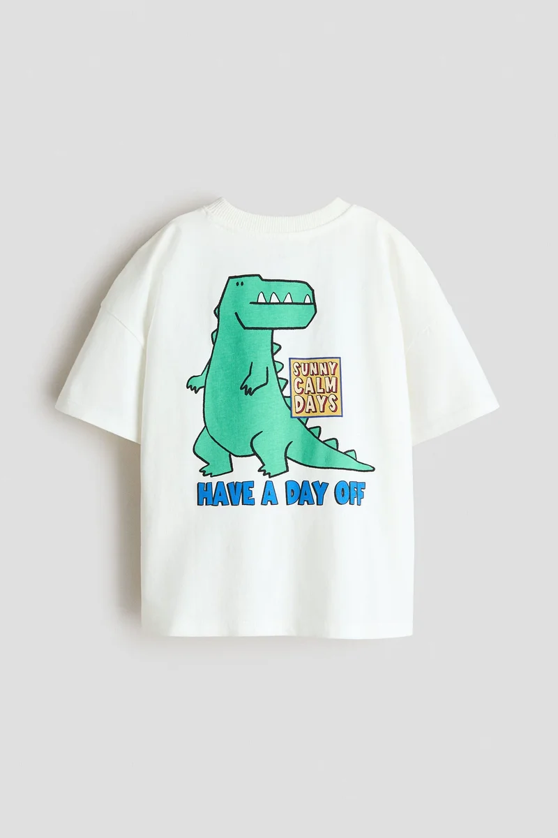 H&M Oversized printed T-shirt