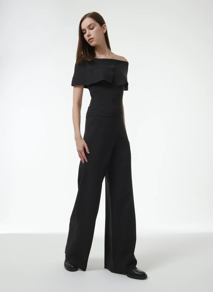 Leem Wide-Leg Knitted Trousers