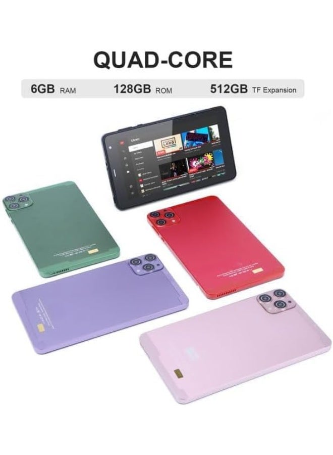 REBENUO CM516 7 Inch IPS Display Tablet With 6GB RAM 128GB ROM Android 14 5G LTE, Sim Supported, Black - Image 3