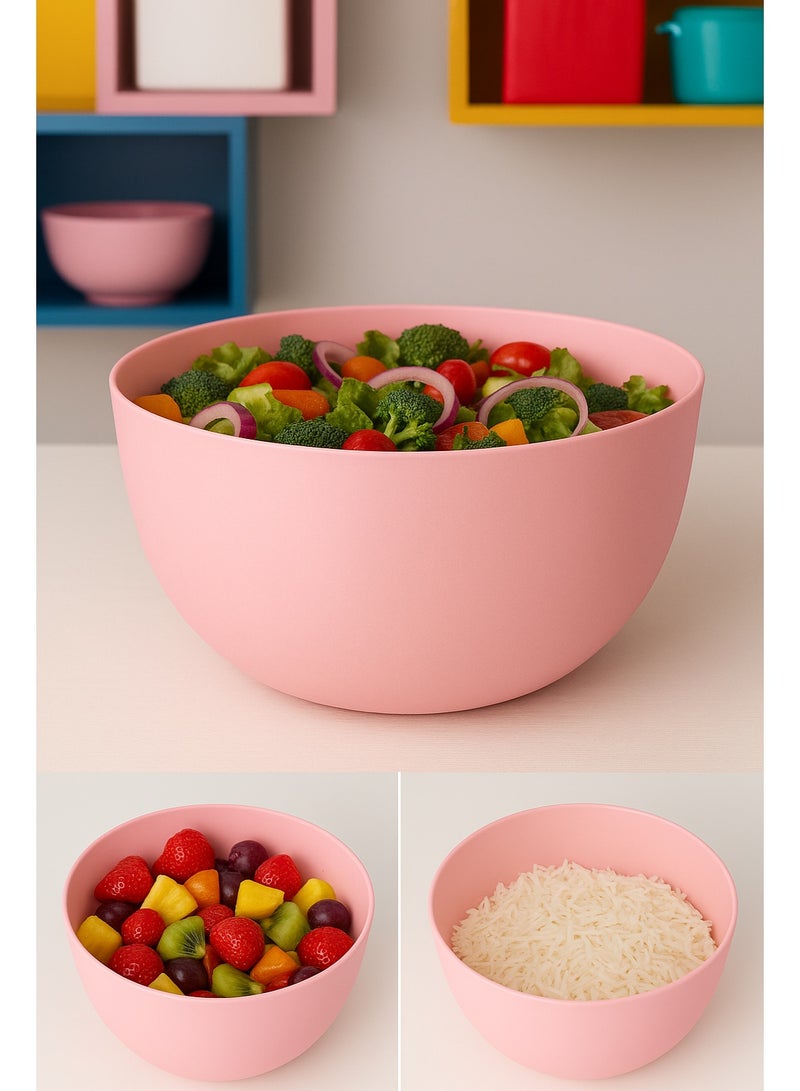 favilla Multi-purpose round bowl - elegance and practicality in your kitchen - rose color - code 617 - Image 1
