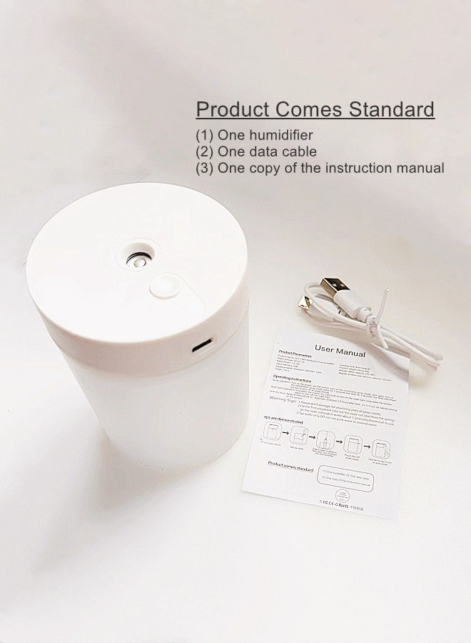 WooFree USB Charging Mini Multicolor Night Light Humidifier 200ML - Image 4