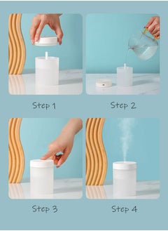 WooFree USB Charging Mini Multicolor Night Light Humidifier 200ML  - Image 5