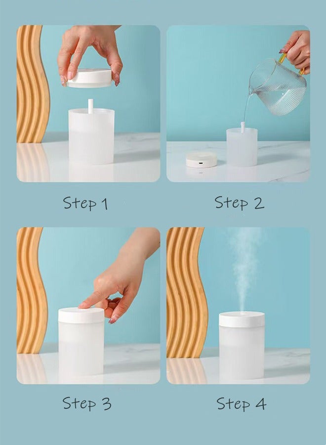 WooFree USB Charging Mini Multicolor Night Light Humidifier 200ML - Image 5