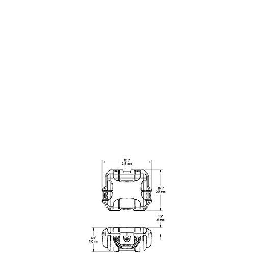 Nanuk 905 Waterproof Hard Case Empty - Black (905-0001) - Image 5
