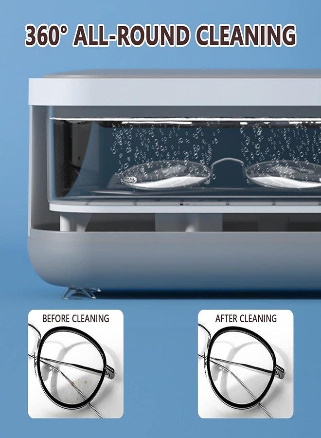 Calyrex Ultrasonic Jewelry Cleaner, Portable Professional Ultrasonic Cleaner for Cleaning Jewelry Eyeglasses Watches Shaver Heads - Image 3