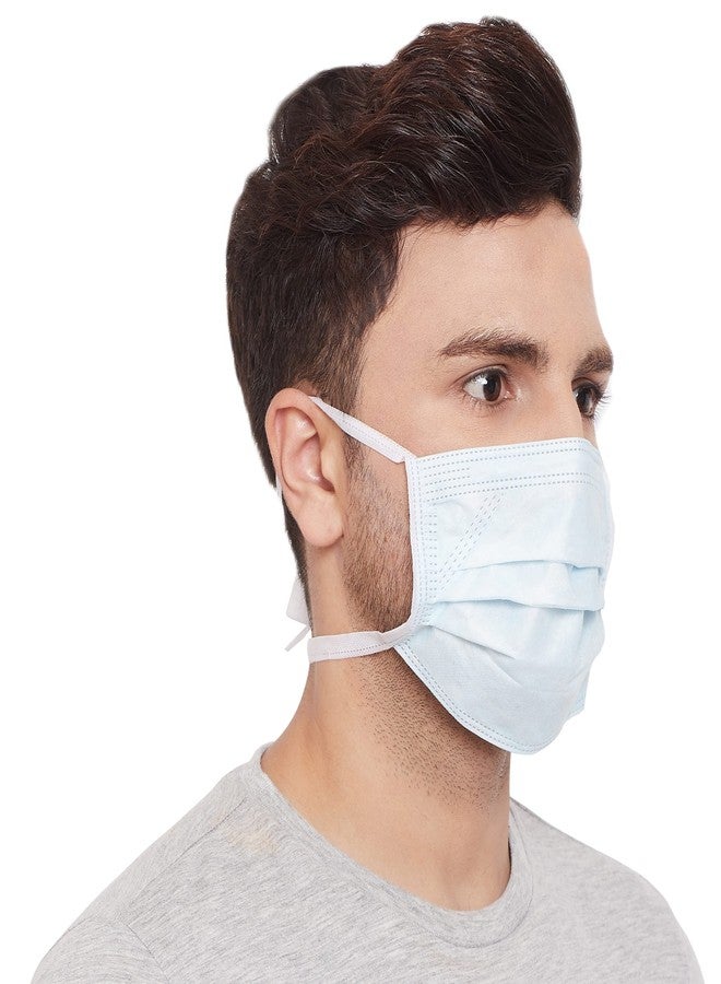 رومسونز قناع وجه جراحي ثلاثي الطبقات من رومسونز جارد ويل، آمن وصحي، ثلاث طبقات مع فلتر منفوخ بالذوبان (عبوة واحدة) 50 قطعة - Image 3