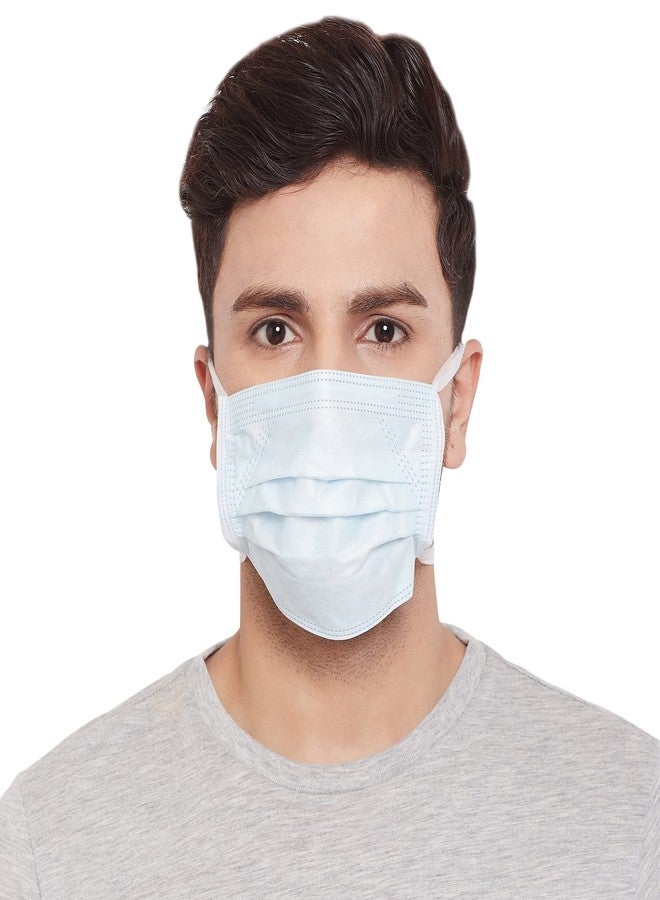 رومسونز قناع وجه جراحي ثلاثي الطبقات من رومسونز جارد ويل، آمن وصحي، ثلاث طبقات مع فلتر منفوخ بالذوبان (عبوة واحدة) 50 قطعة - Image 2