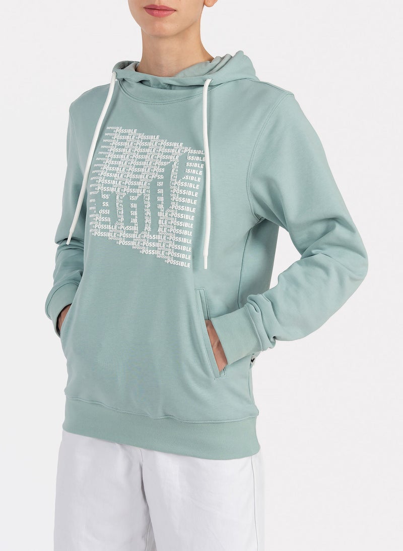 IMPOSSIBLE IS POSSIBLE Graphic Hoodie  - Image 1