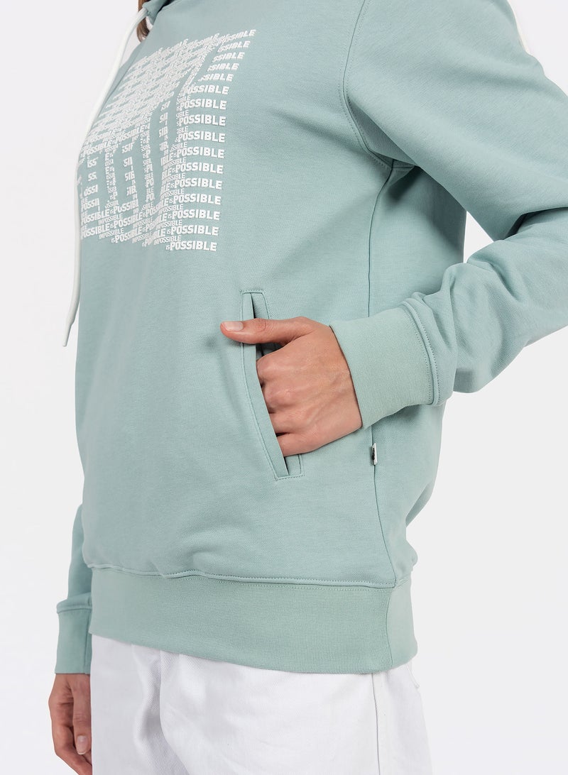 IMPOSSIBLE IS POSSIBLE Graphic Hoodie  - Image 2