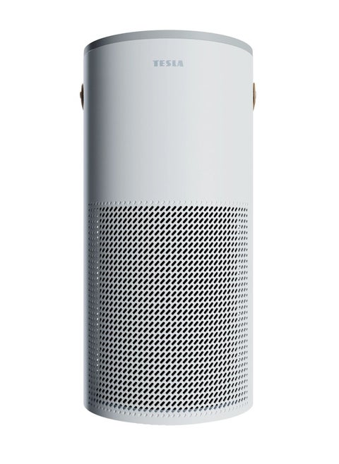 Smart Air Purifier S400 White with HEPA 13 3-in-1 Filter, UV Lamp & Ionization Works with Touch Screen & Google, Alexa & Tesla App