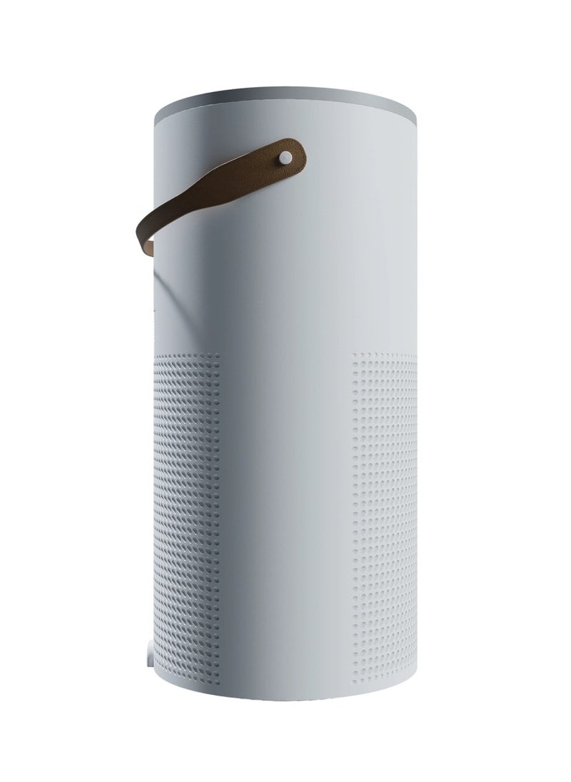 Smart Air Purifier S400 White with HEPA 13 3-in-1 Filter, UV Lamp & Ionization Works with Touch Screen & Google, Alexa & Tesla App