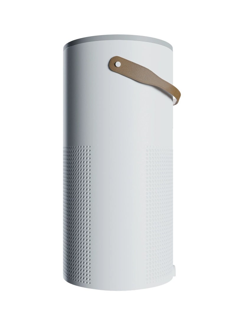 Smart Air Purifier S400 White with HEPA 13 3-in-1 Filter, UV Lamp & Ionization Works with Touch Screen & Google, Alexa & Tesla App