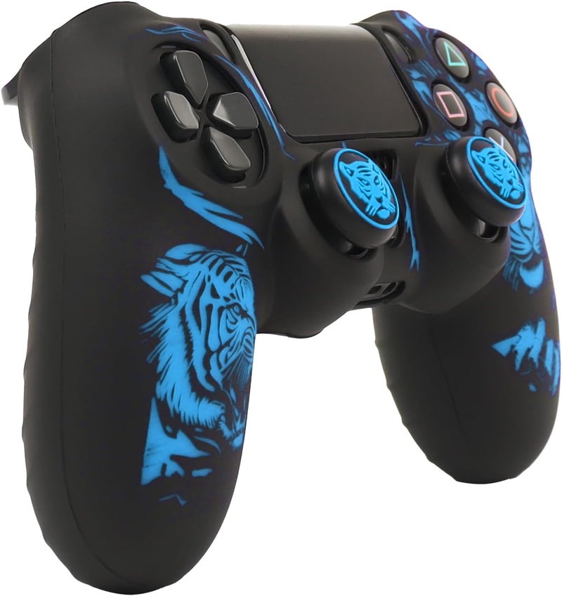 RALAN Tiger HeadDesign Controller Skin Cover with 2 Thumb Grips Compatible with PS4/Playstation 4 Slim/Pro Controller - Image 4