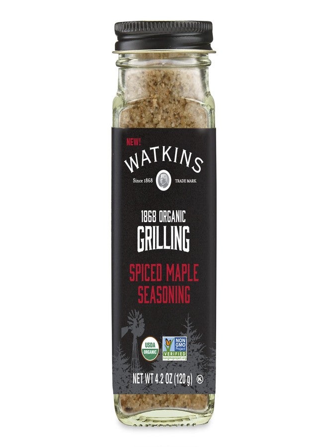 Watkins 1868 Organic Grilling Spiced Maple Seasoning, 4.2 oz (Pack of 1) - Image 1