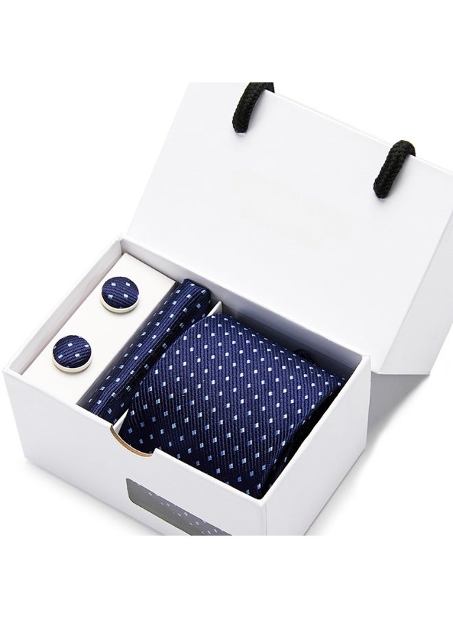 Shougu Men's Business Dress 8cm Tie Gift Box 