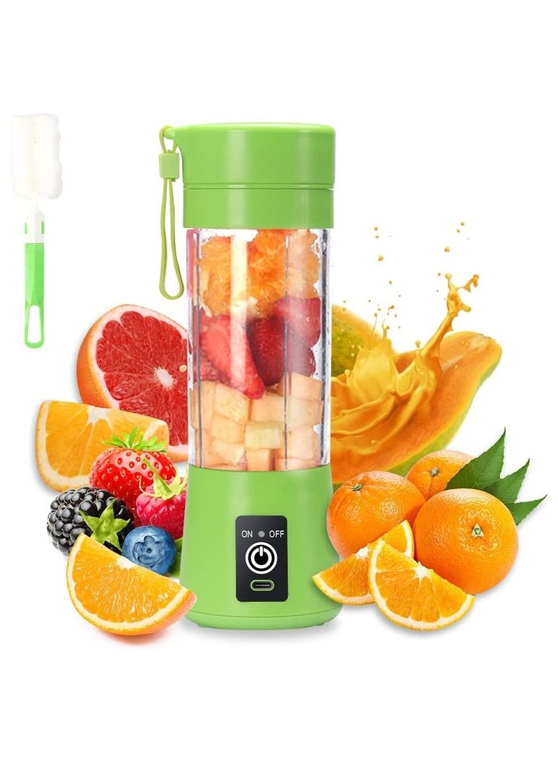 Portable Blender Cup,Electric USB Juicer Blender,Mini Blender Portable Blender For Shakes and Smoothies, Juice - Image 1